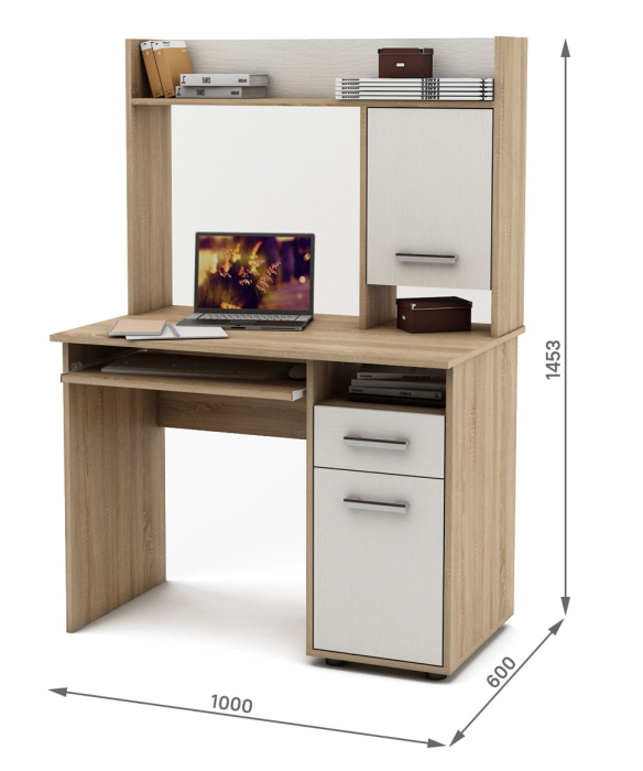 Прямые, Письменный стол Остин-9К