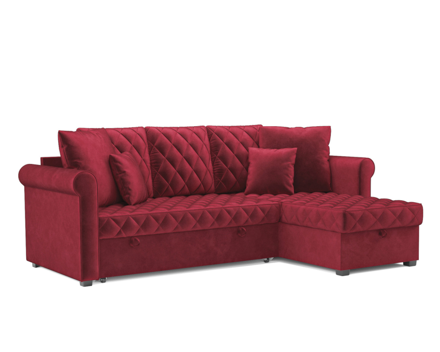 Диваны угловые в гостиную, Диван угловой Берлин (Бархат)