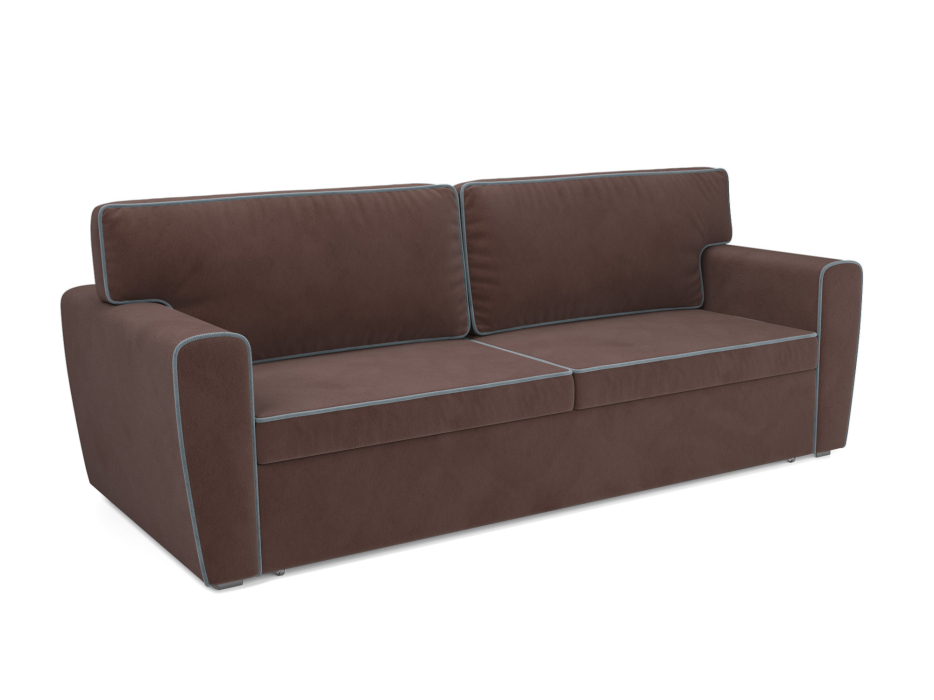 Диваны еврокнижки, Диван прямой еврокнижка Оскар (Велюр)