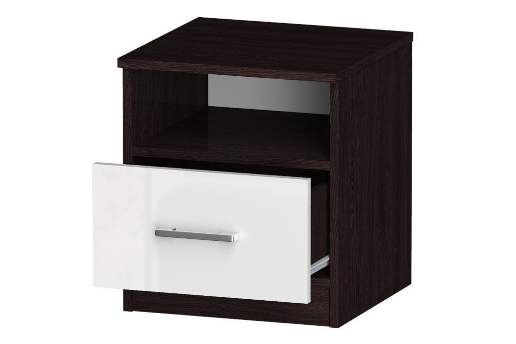 Прикроватные тумбы, Тумба прикроватная Лайф Венге