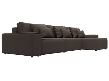 Диван угловой Лига-074 угол универсальный, рогожка Амур