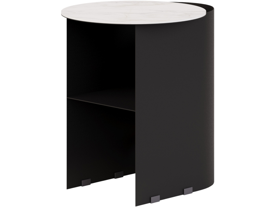 Журнальные столики, Придиванный стол Sline Тоби керамогранит