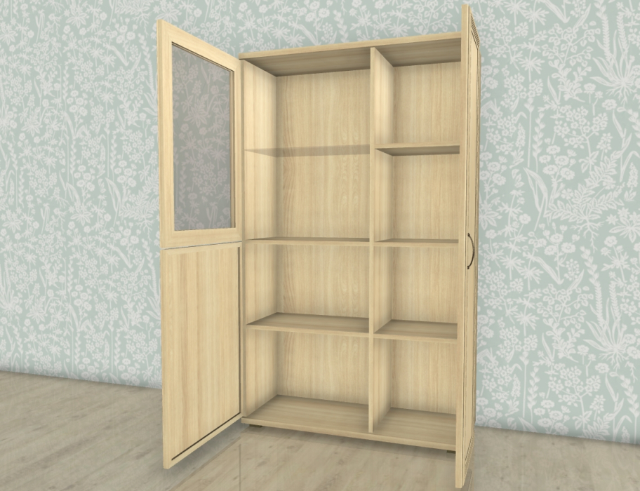 Шкафы двухстворчатые, Модульная система Карина Шкаф ШК-1084