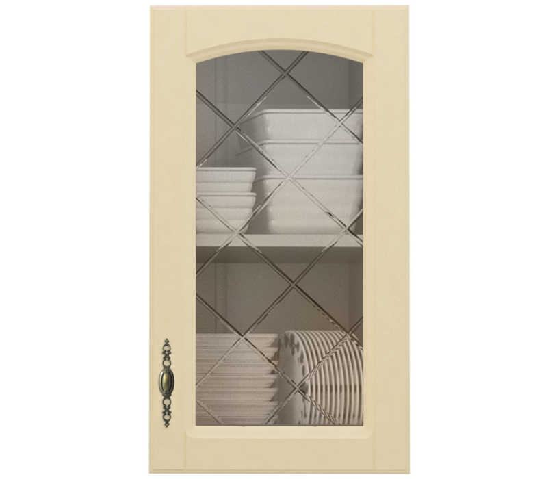 Фасады, Регина фасад для шкафа навесного со стеклом 40х71 см