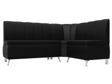 Диваны угловые кухонные, Диван кухонный угловой Кантри правый угол, экокожа