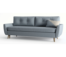 Диваны с ящиком для белья, Диван-кровать Норфолк, независимый пружинный блок, рогожка