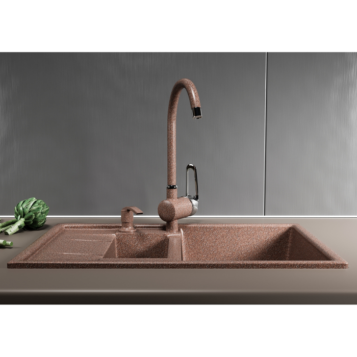 Аксессуары для кухни, Дозатор для жидкого моющего средства ML-D02, объем 330 мл