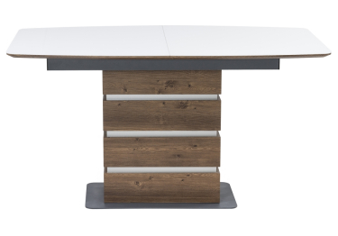 Стол стеклянный Фернан (белый)