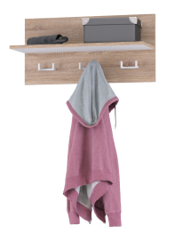 Прихожая со стеллажом и шкафом Куба НМ № 22