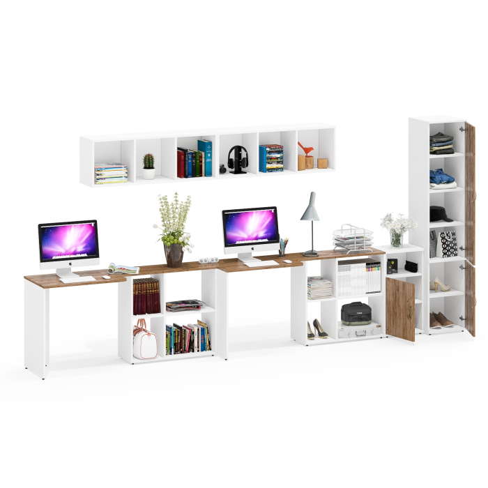 Домашние кабинеты, Рабочее место для двоих Лидер-8 № 33