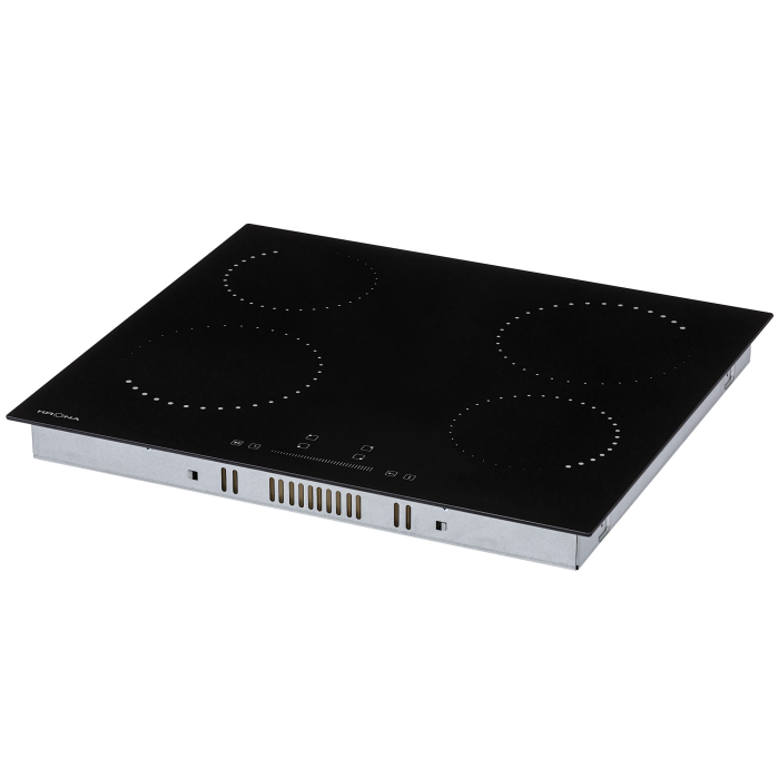 Встраиваемые варочные панели, Электрическая варочная поверхность KRONA CORTO 60 BL (независимая)