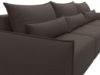 Диван прямой Лига-051 НПБ Лонг, рогожка Амур