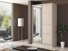 Шкафы-купе, Шкаф купе 2-х дверный Айсберг 150 +зеркало