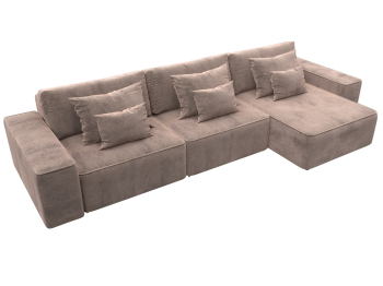 Диван угловой Лига-074 угол универсальный, велюр TOWER