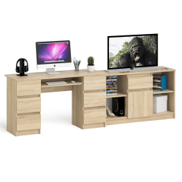 Тумба Мори 1204.1 и стол компьютерный Мори МС-2