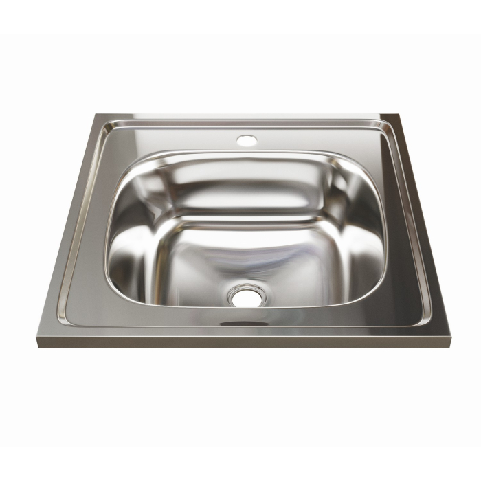 Кухонные мойки, Мойка 50х50 (0,4) вып 1 1/2 MIXLINE 16см