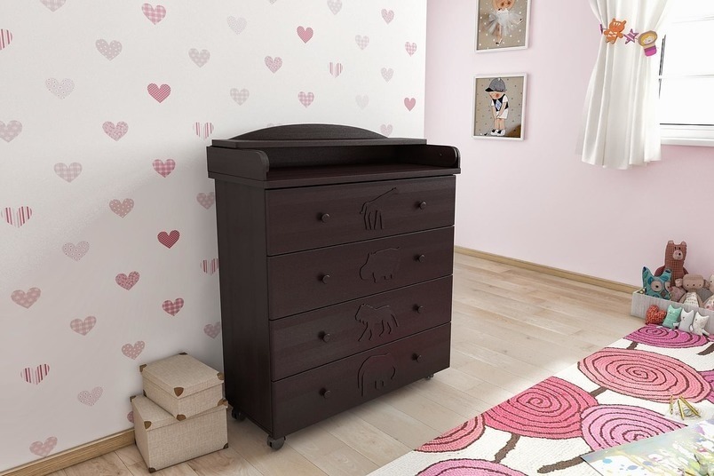 Детские комоды, Пеленальный комод Perinka АФРИКА