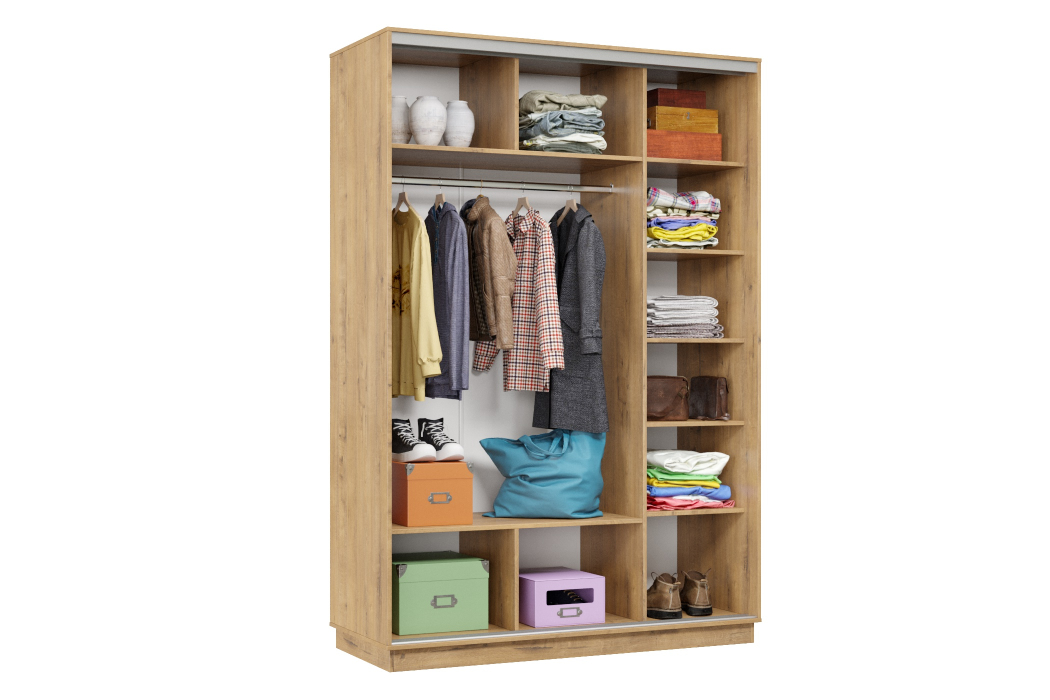 Шкафы-купе, Шкаф-купе Премьер Лайт 12 (11;11) двухдверный