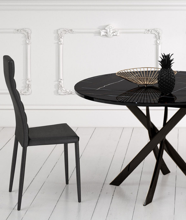 Обеденные столы, Стол Kenner R1100 раздвижной, стекло