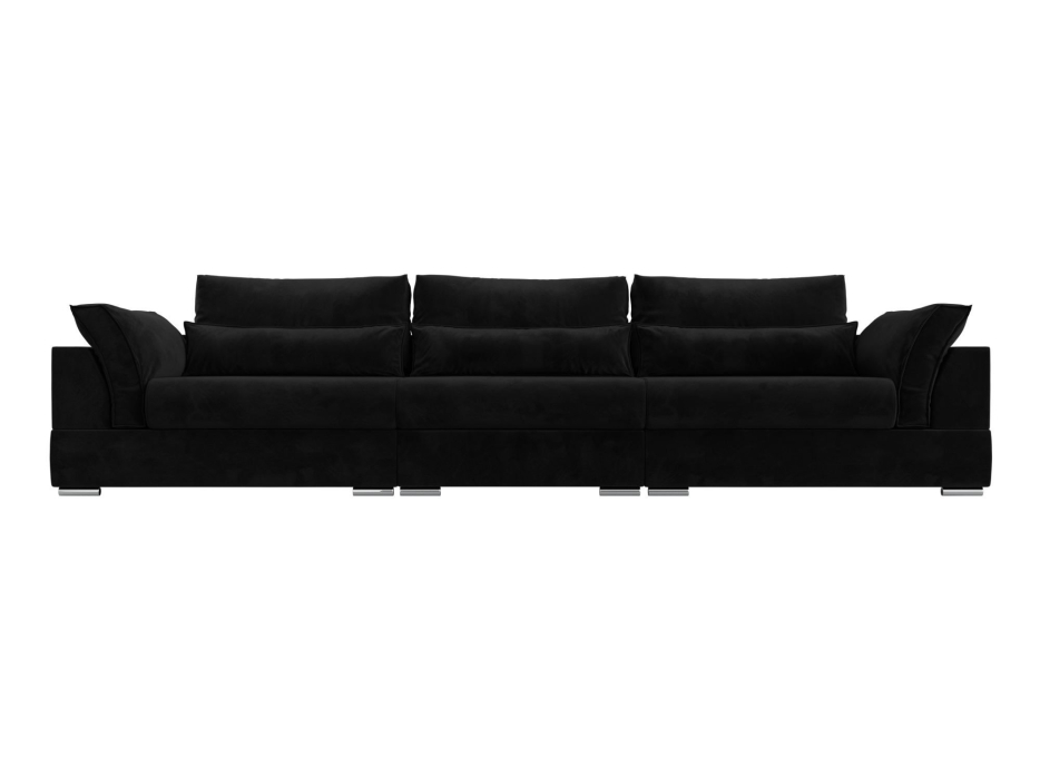 Диваны прямые кухонные, Прямой диван Пекин Long, велюр