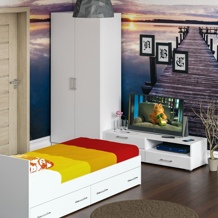 Спальные гарнитуры, Спальня Стандарт № 3 с кроватью 900 с ящиками