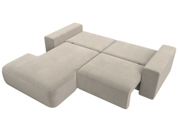 Диван угловой Лига-036 Классик левый угол, микровельвет