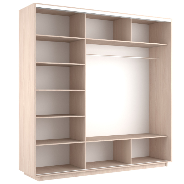 Шкафы-купе, Шкаф-купе Экспенс Широкий, 180х60х240