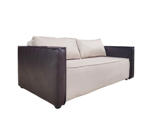 Диван-кровать аккордеон Барон 120, велюр/экокожа