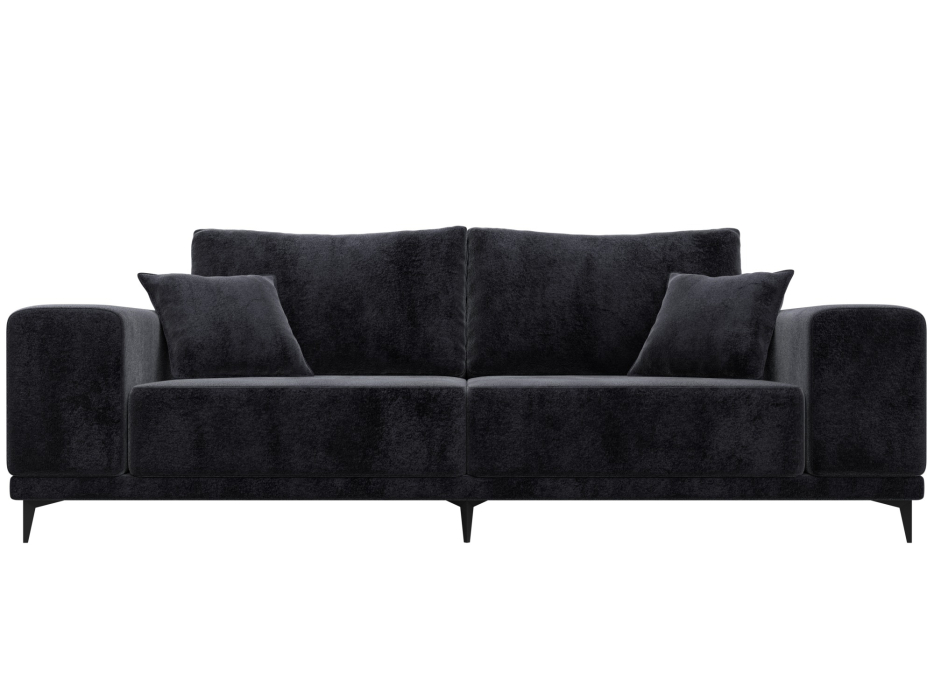 Диваны кровати со спальным местом, Диван прямой Льюес, велюр TOWER