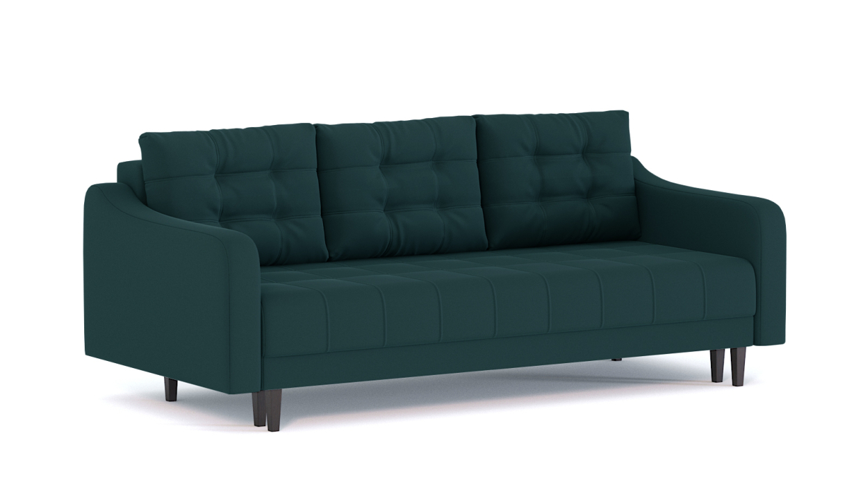 Диваны еврокнижки, Диван-кровать еврокнижка-пантограф Уильям, велюр