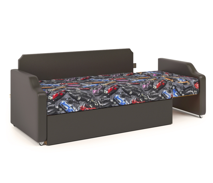 Диваны прямые кухонные, Кушетка Малыш, велюр / экокожа