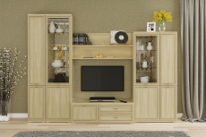 Стенки для гостиной, Модульная гостиная Карина композиция 24