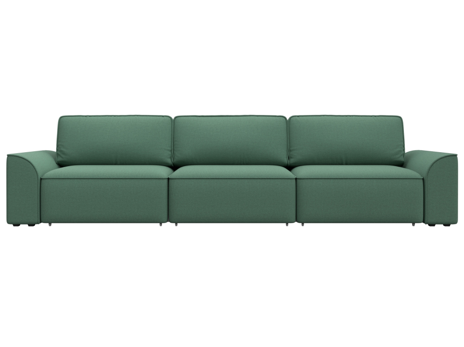 Диваны еврокнижки, Диван прямой Лига-048 НПБ Лонг, рогожка Амур