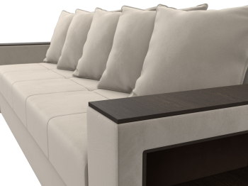 Диван прямой Дубай Лайт, микровельвет