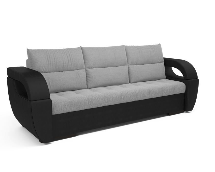 Диваны с ящиком для белья, Диван прямой еврокнижка Мартин (Рогожка)