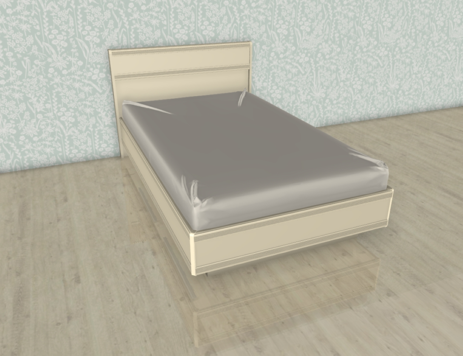 Кровати 120х200, Модульная система Карина Кровать КР-1001