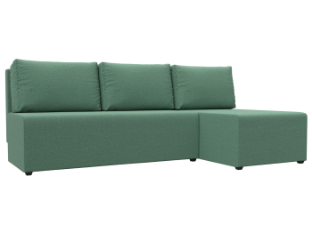 Диван угловой Поло правый угол, рогожка Амур