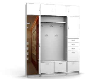 Прихожая Ольга 8 с антресолями