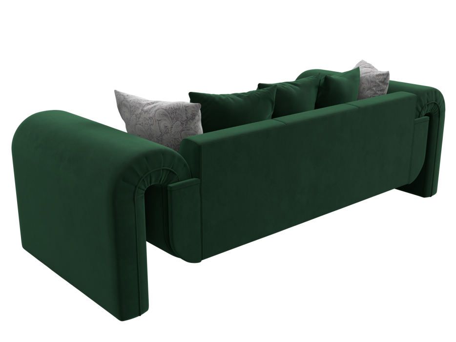 Диваны прямые кухонные, Диван прямой Волна, велюр