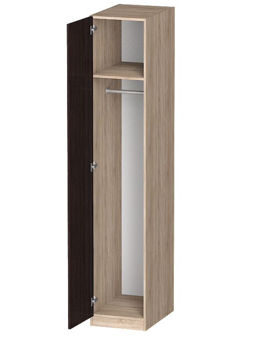 Для одежды, Распашной шкаф Лайф для одежды 40*60*215 Дуб сонома