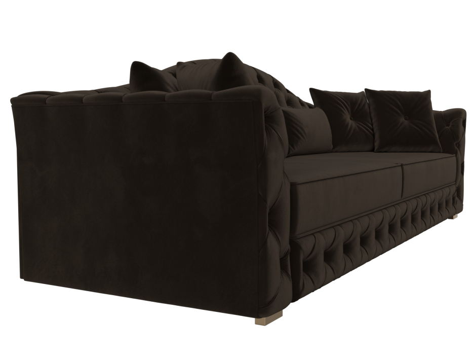 Диваны кровати со спальным местом, Прямой диван Артис, микровельвет