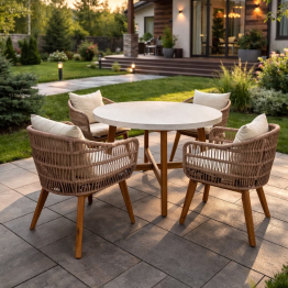 ELEONORA обеденный комплект на 4 персоны