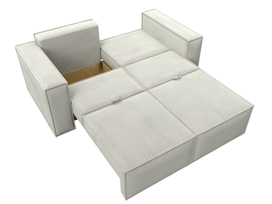 Диваны кровати со спальным местом, Диван прямой Куба мини, велюр TOWER