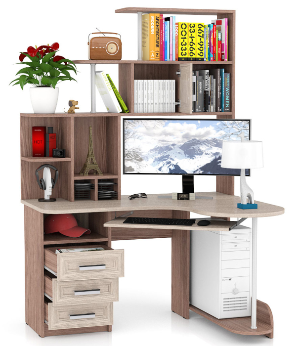 Детские столы, Угловой компьютерный стол Варяг-3