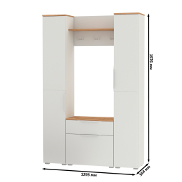 Современная компактная прихожая Октава № 18