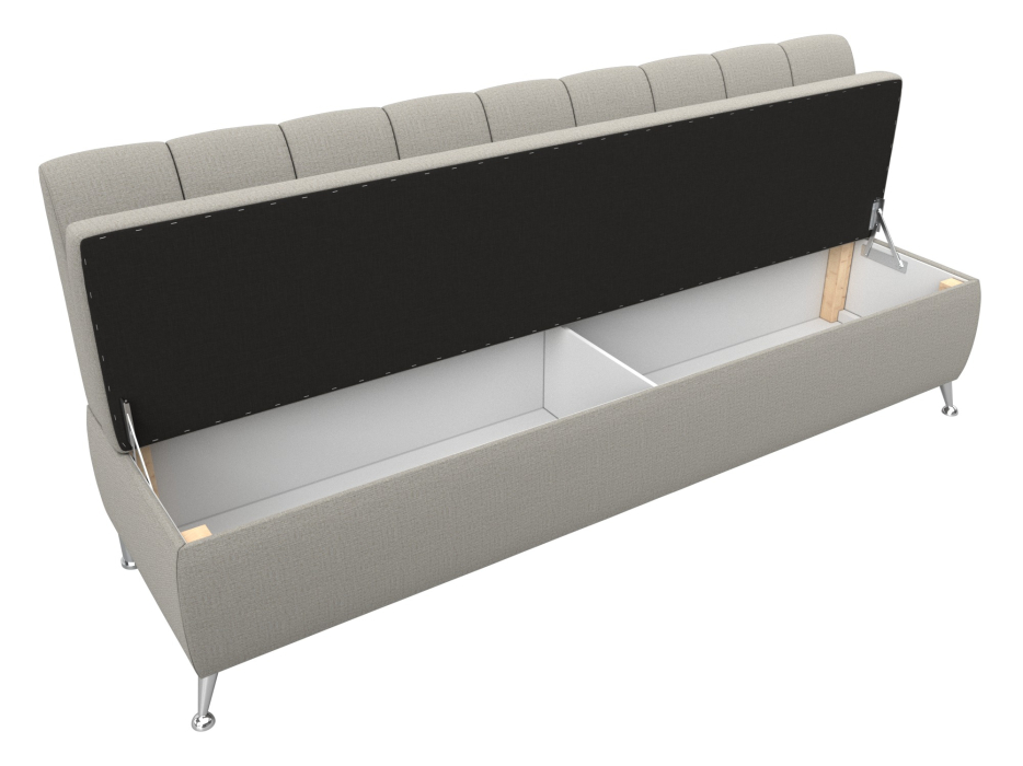 Диваны прямые кухонные, Диван кухонный прямой Кантри, рогожка Амур