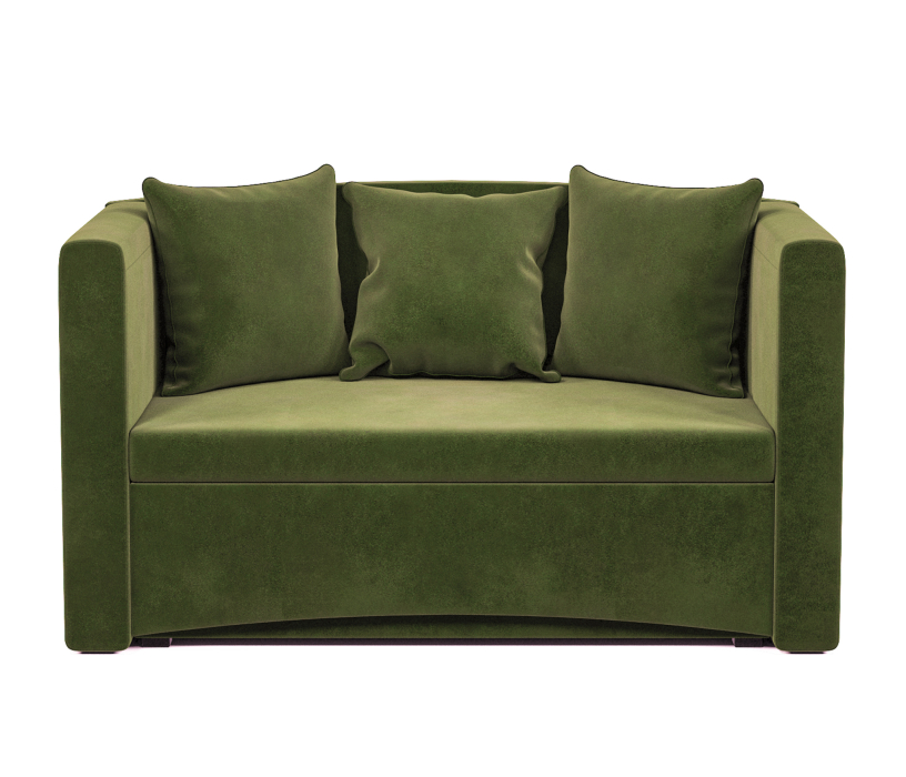 Диваны прямые кухонные, Кушетка Чарли велюр