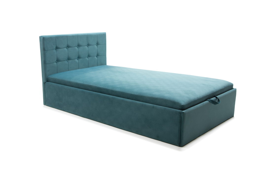 Мягкая кровать, Кровать тахта Слип 160 с подъемным механизмом, микровелюр