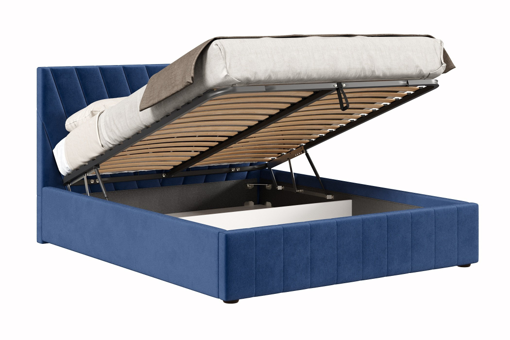 Мягкая кровать, Кровать Палермо 1600 с подъёмным механизмом
