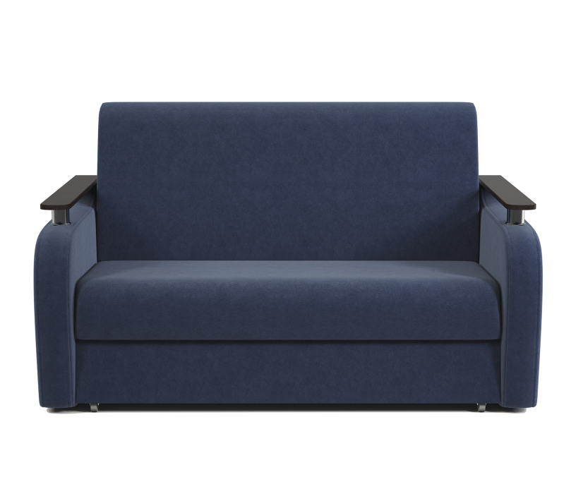 Диваны с ящиком для белья, Диван-кровать Гранд Д 140, велюр